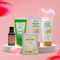 Kit Dia dos Namorados Biopromais - Máscara Facial, Extrato de Própolis Vermelha, Gel Dental e Chá Solúvel