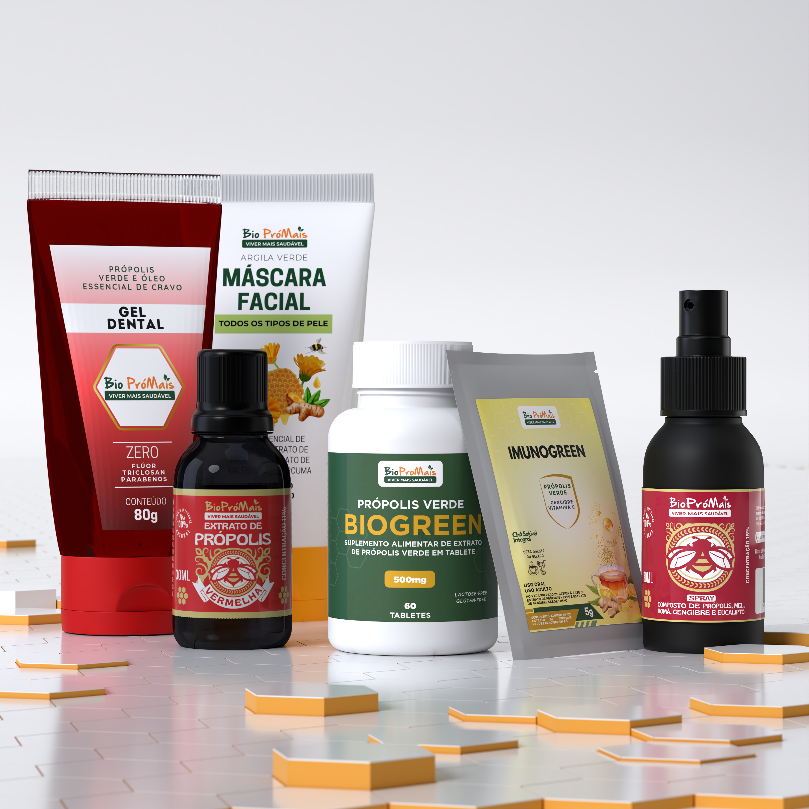 Combo Biopromais Saúde Total – Kit Completo com 6 Itens Exclusivos